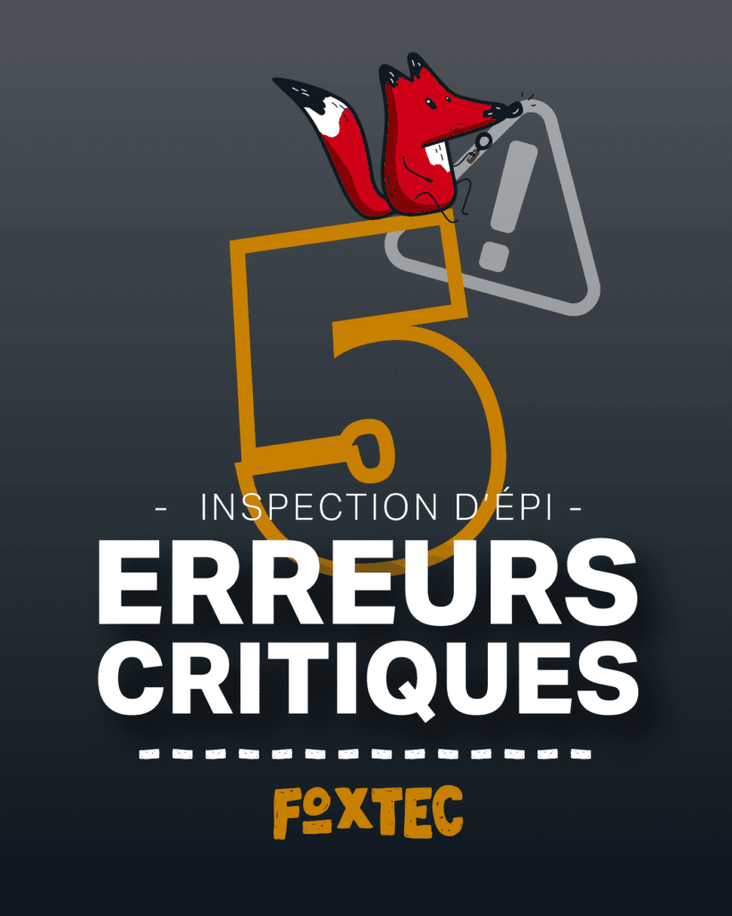 Inspections d'ÉPI, 5 erreurs critiques à éviter