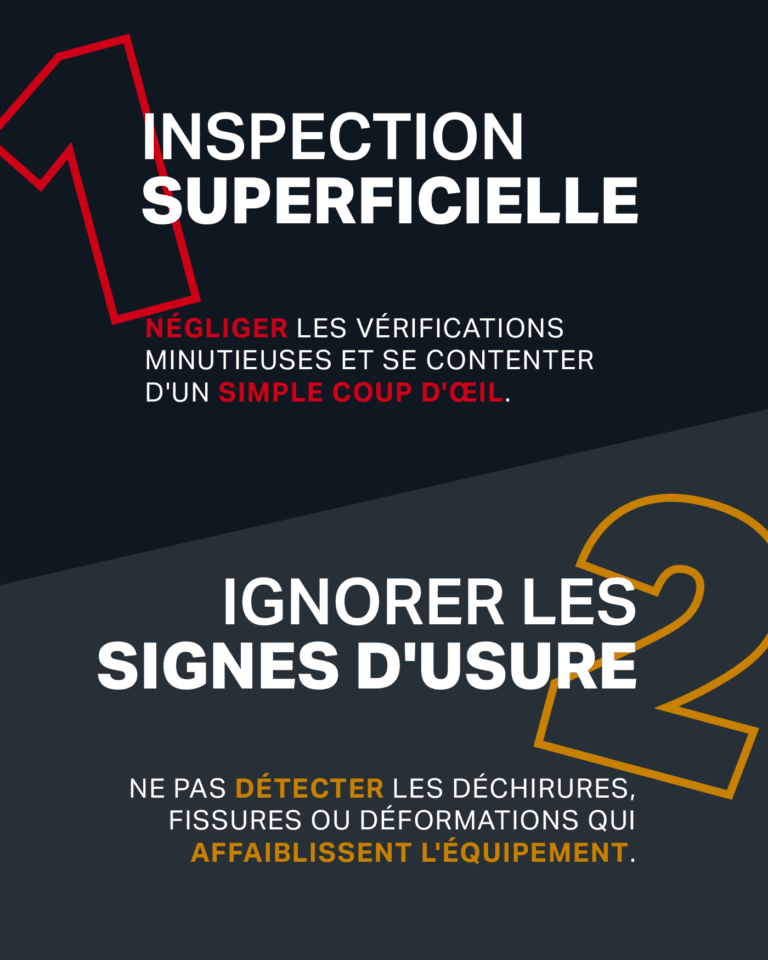 Inspections d'EPI Erreurs à éviter